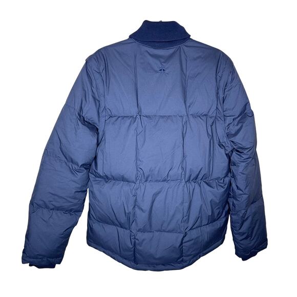 Brooks Brothers Mens Convertible Down Puffer Vest Coat Navy Size Medium NWT $248 - Picture 6 of 8